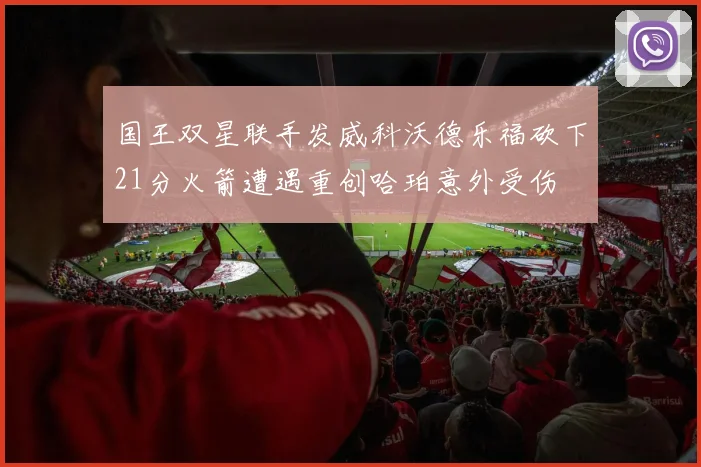 国王双星联手发威科沃德乐福砍下21分火箭遭遇重创哈珀意外受伤